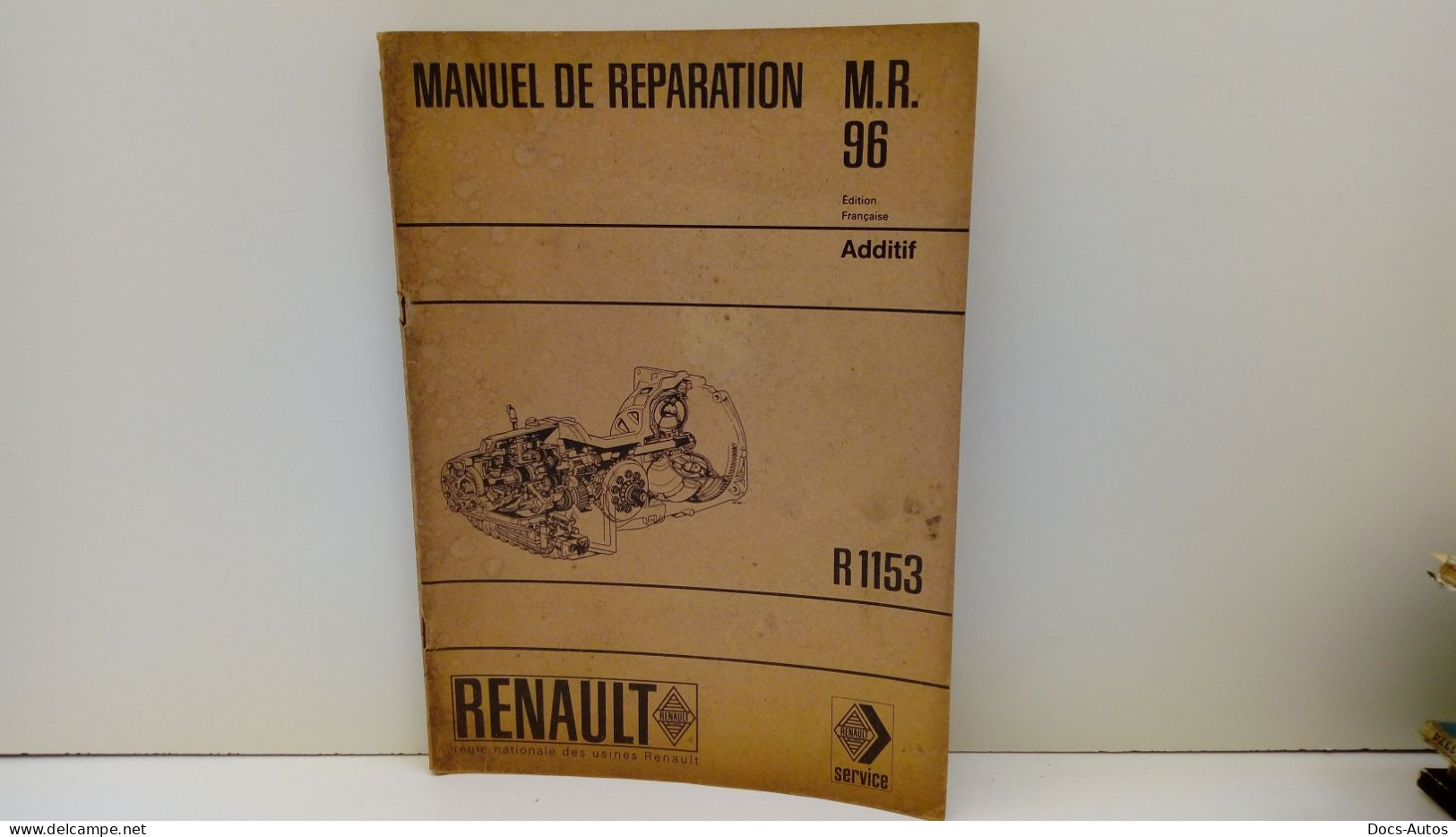 Additif Manuel De Reparation MR 96 De Fevrier 69 - Renault 16 - Auto