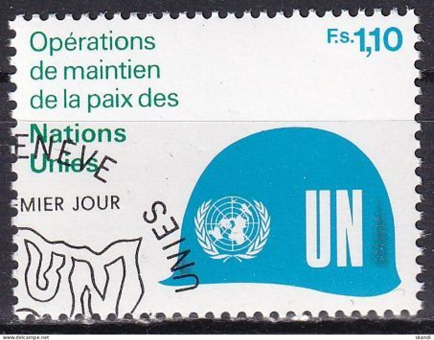 UNO GENF 1980 Mi-Nr. 91 O Used - Aus Abo - Oblitérés