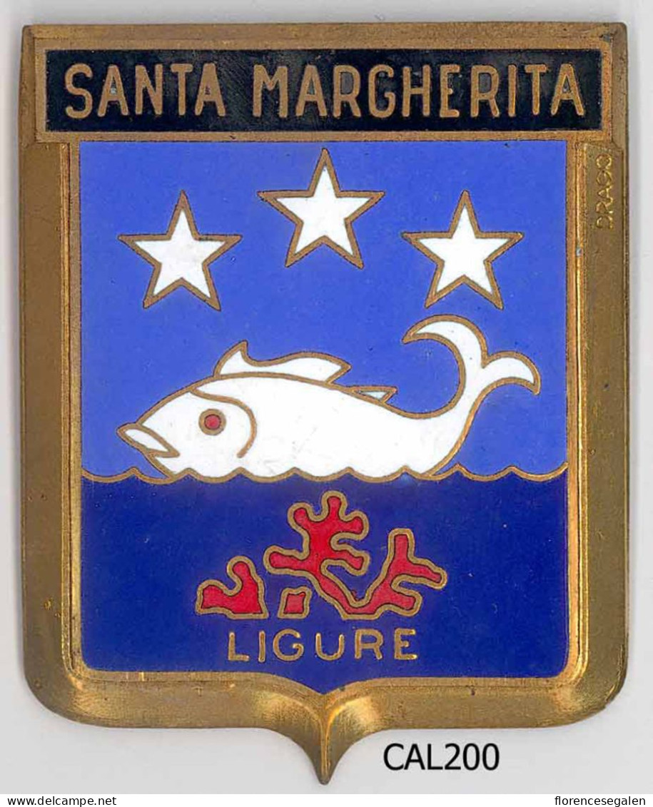 CAL200 - PLAQUE CALANDRE - SANTA MARGHERITA - Sonstige & Ohne Zuordnung