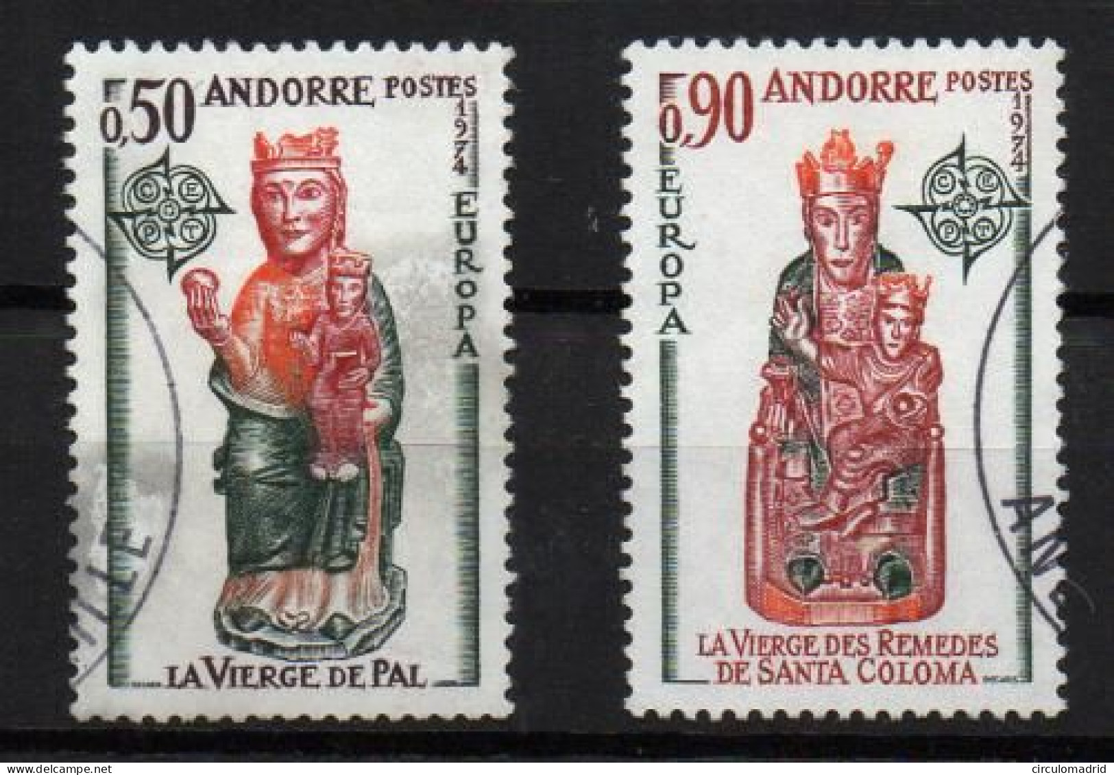 Andorra Francesa Nº 237/8. Año 1971 - Used Stamps