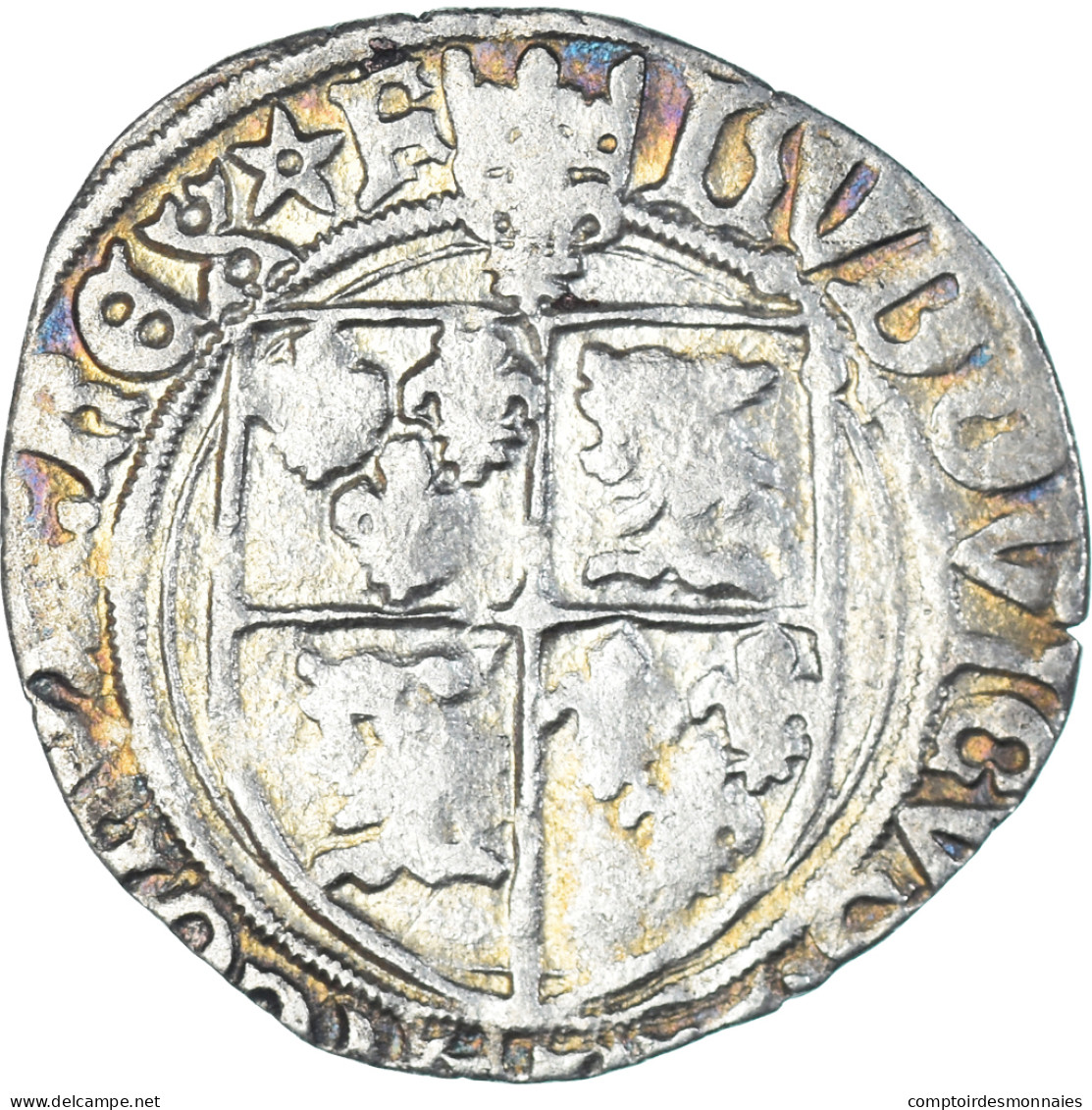 Monnaie, France, Louis XII, Douzain Du Dauphiné, 1498-1514, Romans, TB, Billon - 1498-1515 Louis XII Le Père Du Peuple