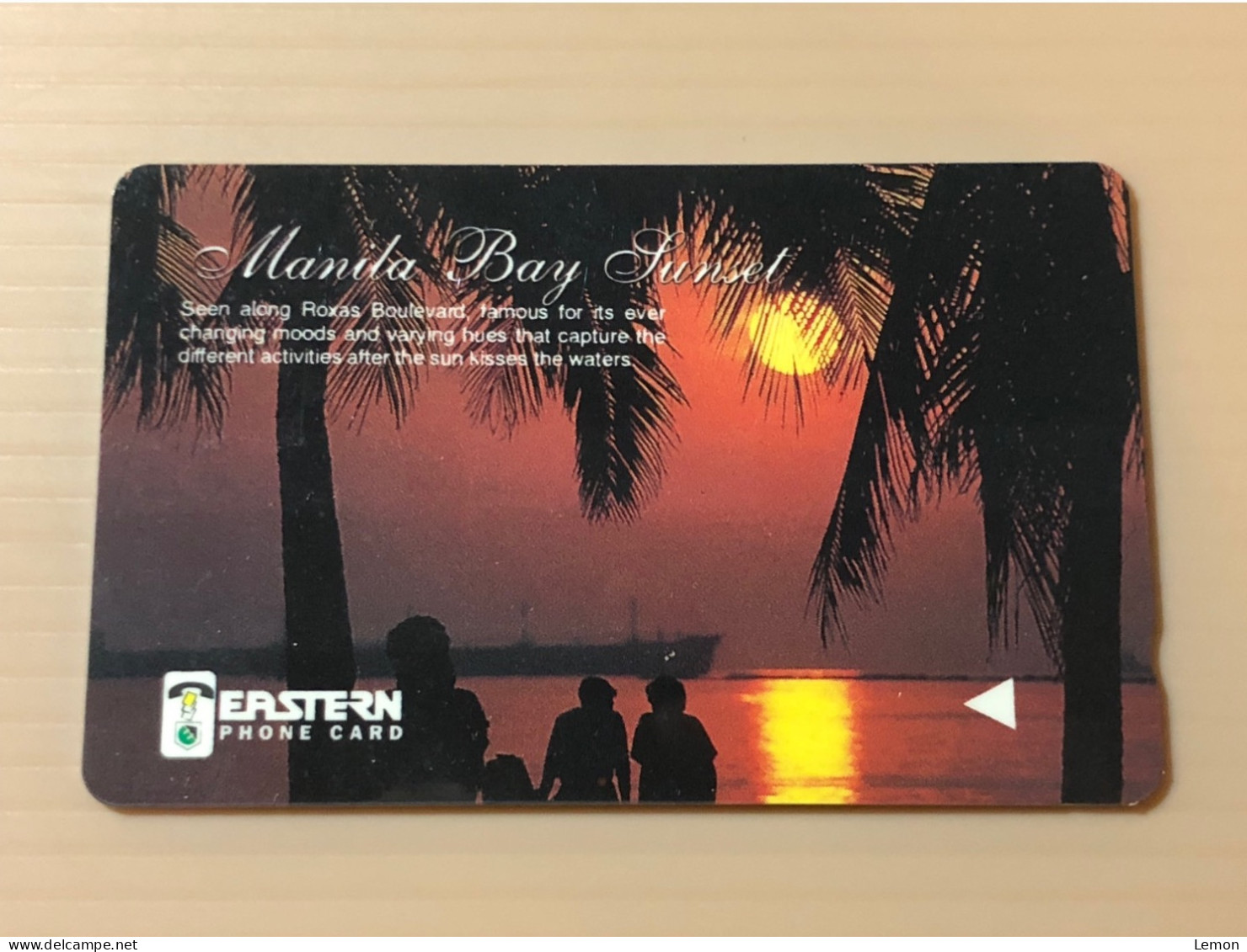 Philippines GPT Phonecard, Sunset Beach, Set Of 1 Used Card - Philippines