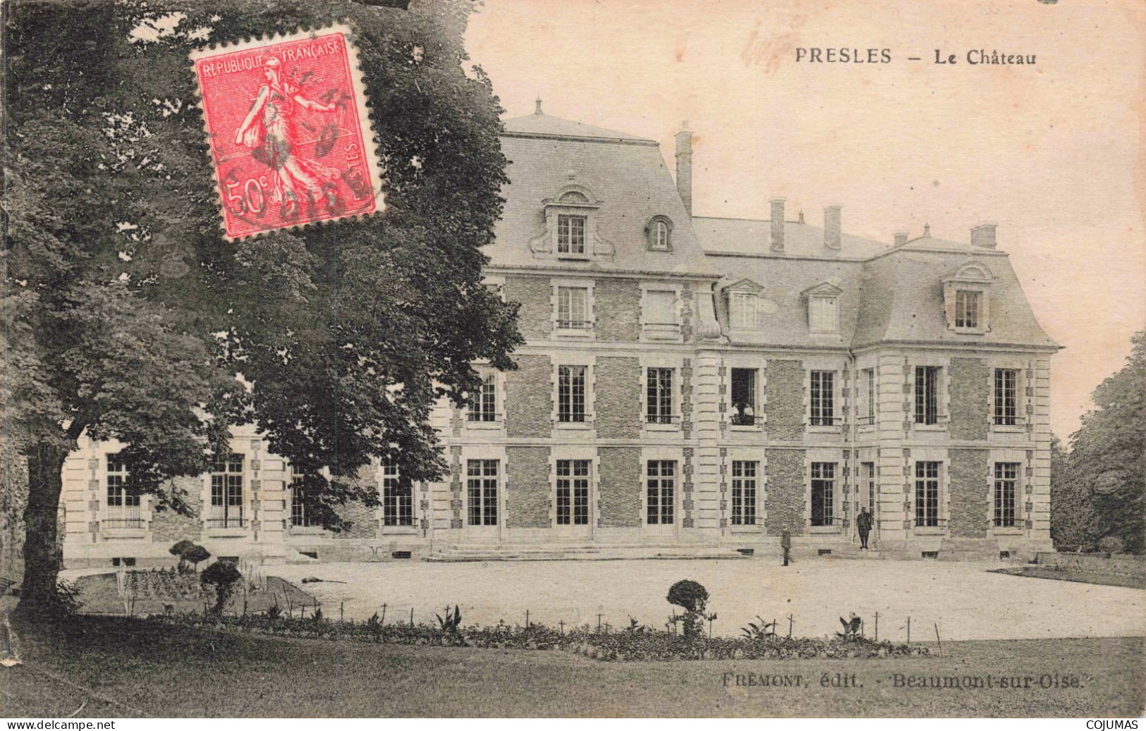 95 - PRESLES - S18233 - Le Château - Presles