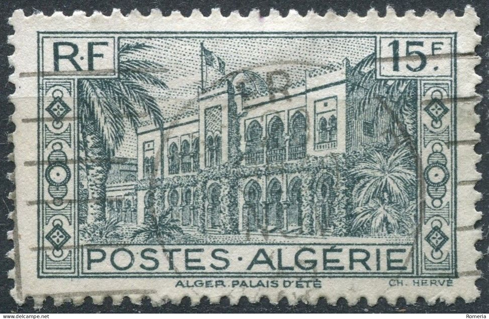 Algérie - 1944 - Yt 200 -> 203 - Palais D'été - Oblitérés - Oblitérés