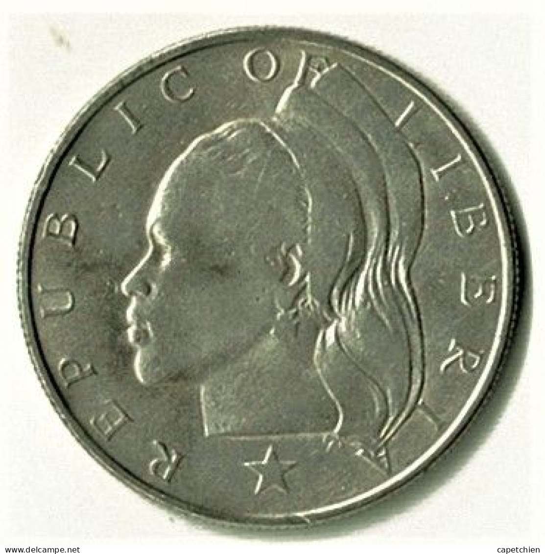 LIBERIA / 50 CENTS / 1968 / 29 Mm / 10 G - Liberia