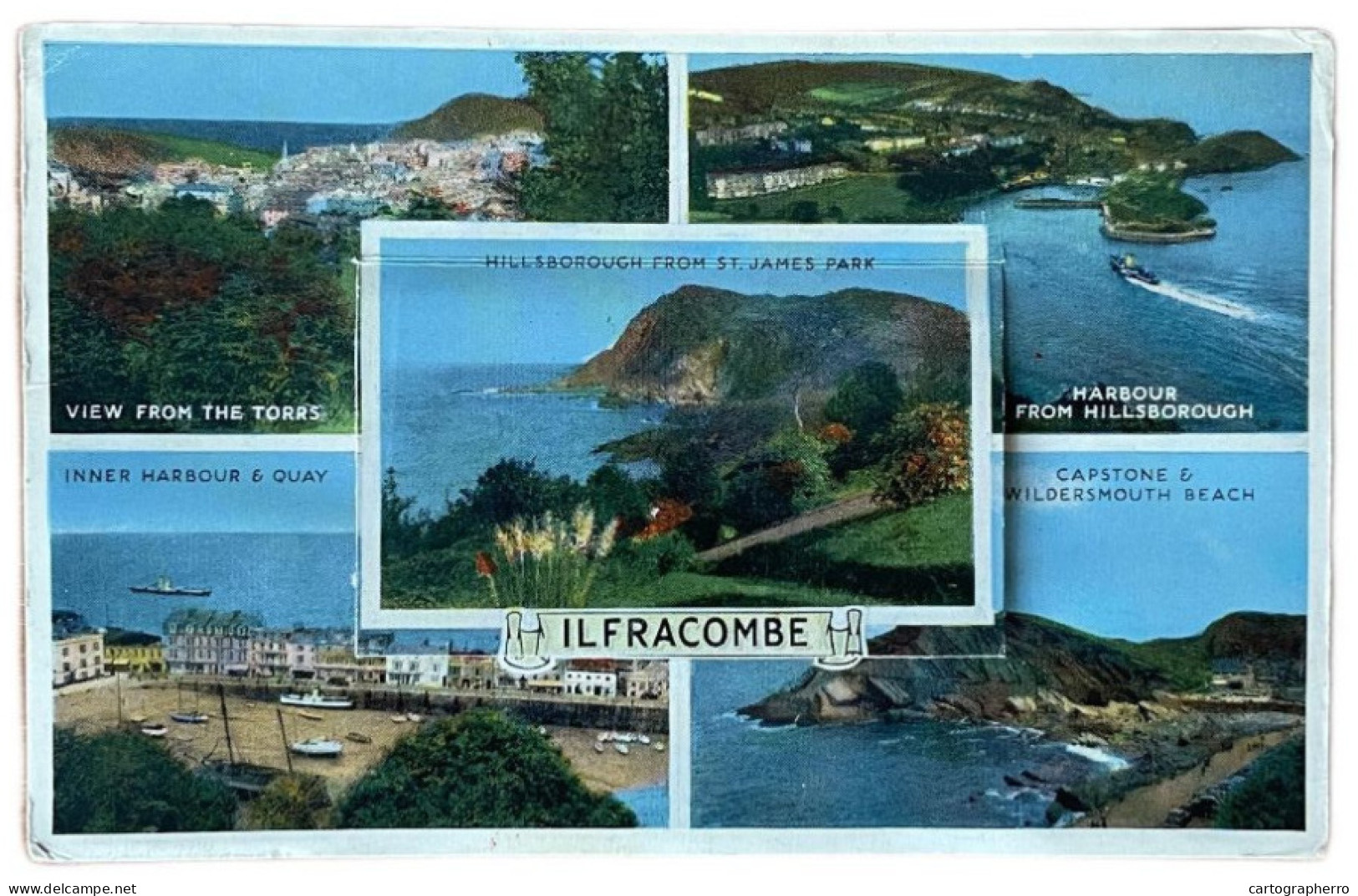 Ilfracombe Leporello Multi Views Inside - Ilfracombe