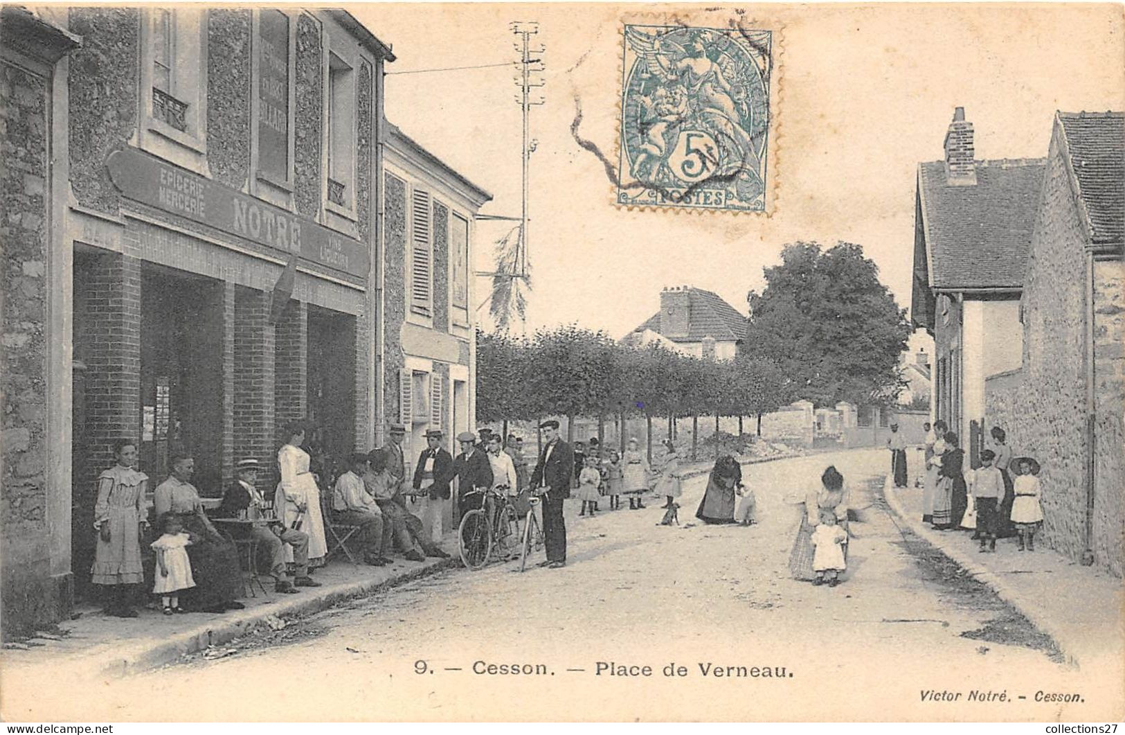 77-CESSON-PLACE DE VERNEAU - Cesson