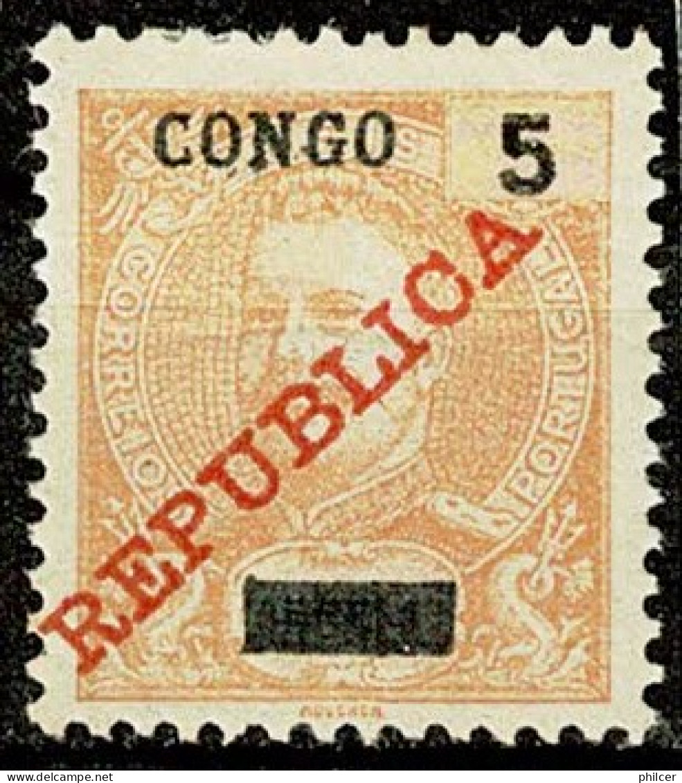 Congo, 1910, # 56, MH - Congo Portoghese