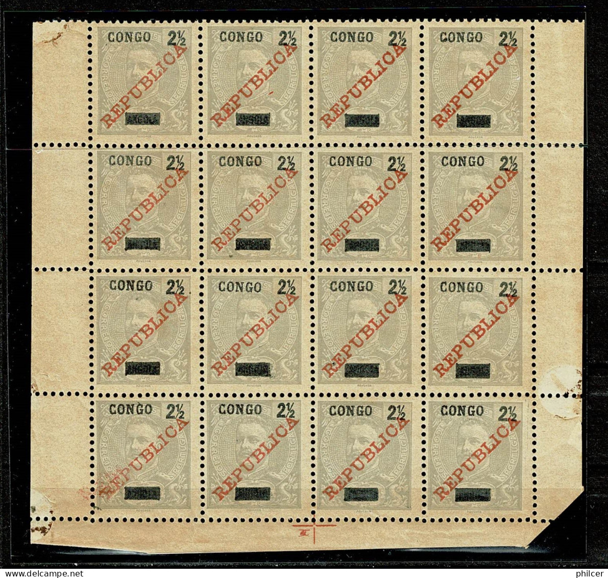 Congo, 1911, # 55, MH - Congo Portoghese