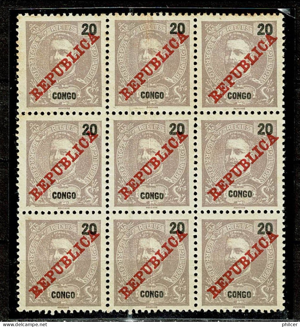 Congo, 1911, # 64, MH - Portugees Congo