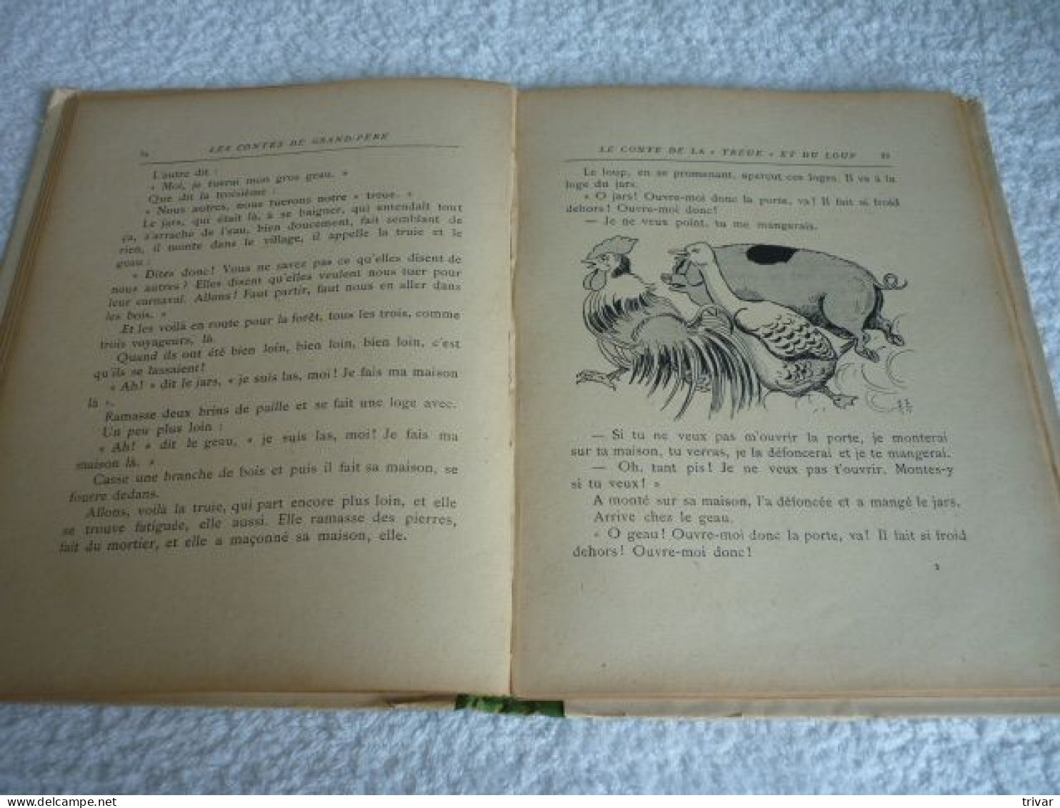 Les Contes de Grand Père - Léon Pineau 1929 - 4ème edition
