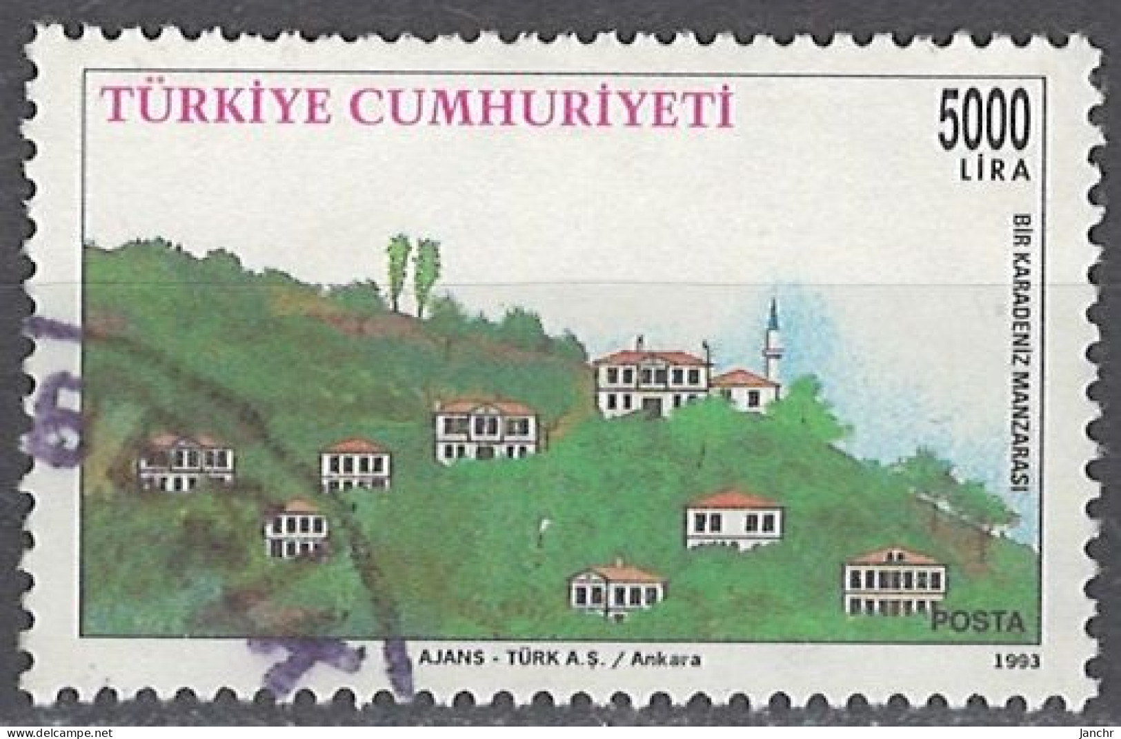 Turkey Türkei 1993. Mi.Nr. 2992, Used O - Gebraucht