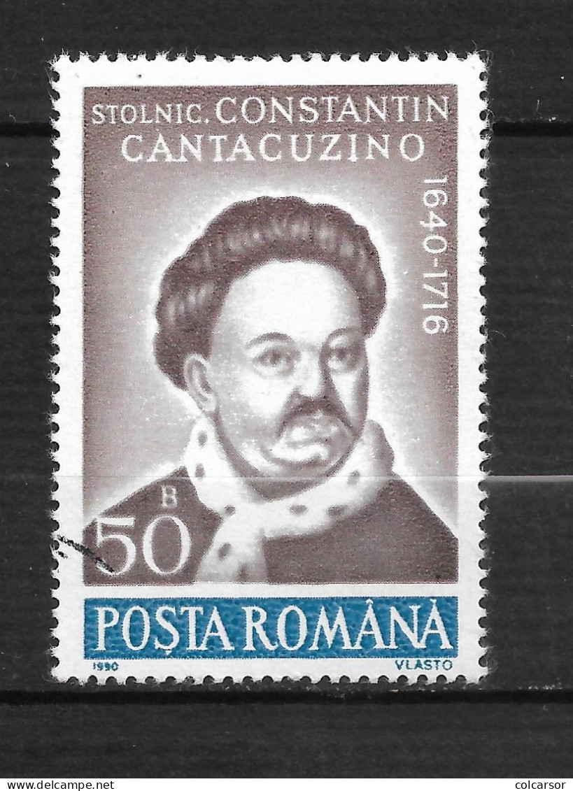 ROUMANIE N°3904" CANTACUZINO " - Usado