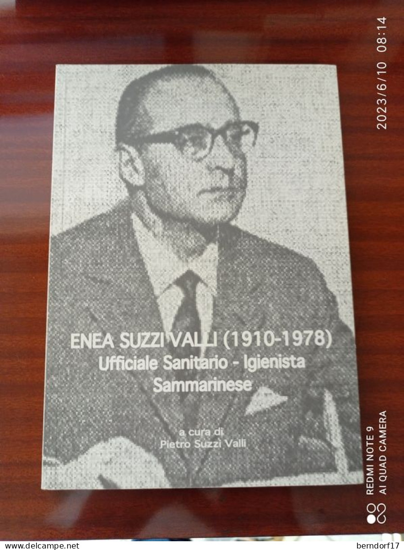 SAN MARINO - ENEA SUZZI VALLI - Médecine, Psychologie