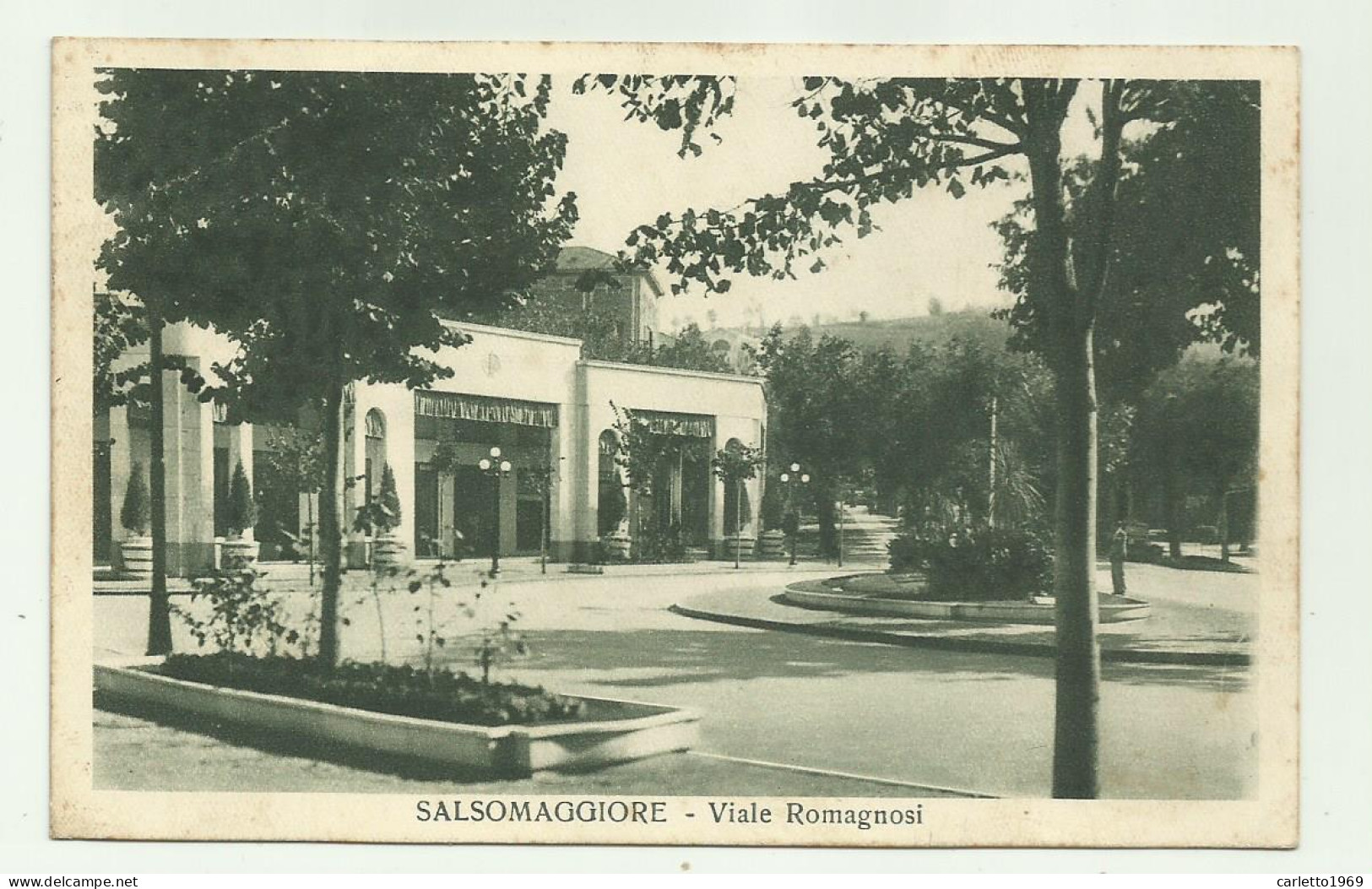 SALSOMAGGIORE -   VIALE ROMAGNOSI - VIAGGIATA FP - Parma