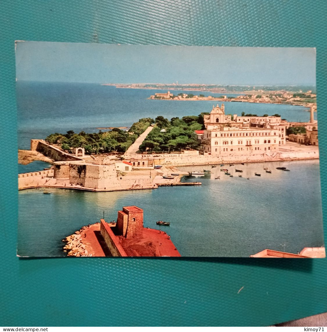 Cartolina Collegio "G. Davanzati" Dei P. P. Barnabiti - Trani. Viaggiata 1967 - Trani