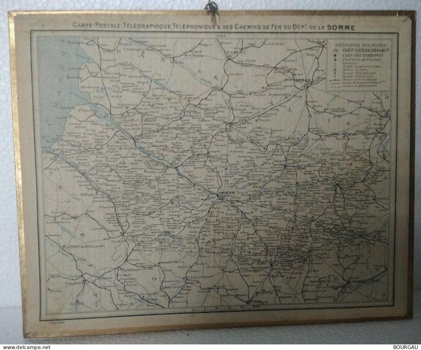 Somme / 80 / Calendrier / Almanach Des Postes Et Des Télégraphes / 1914 / Edit: Oberthur – Rennes - Grossformat : 1901-20