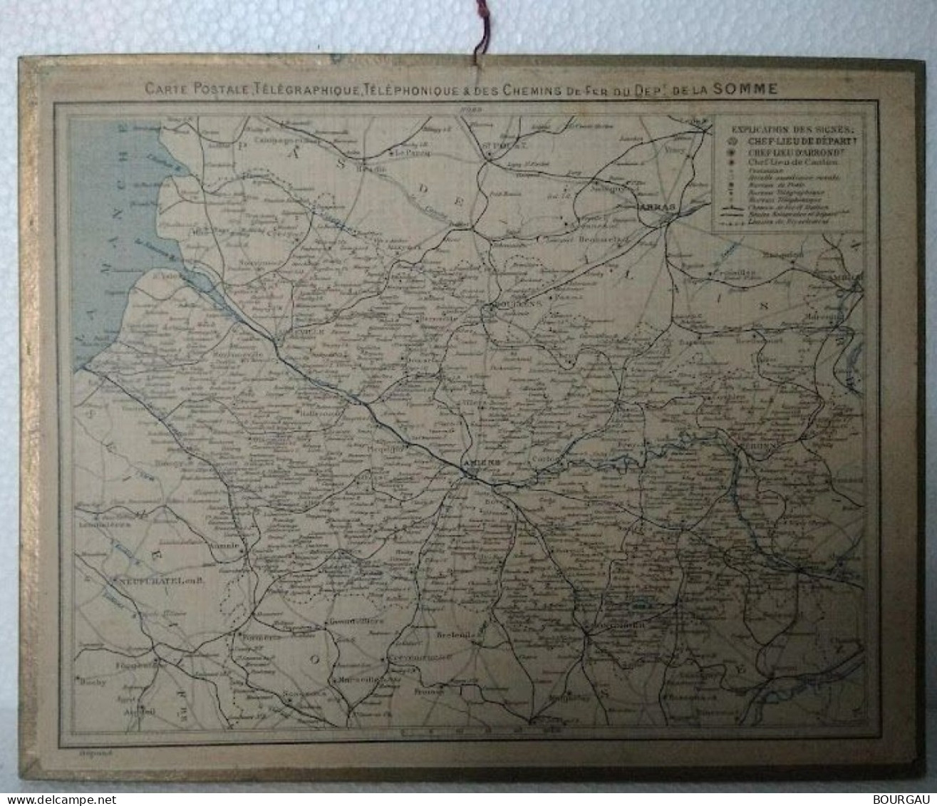 Somme / 80 / Calendrier / Almanach Des Postes Et Des Télégraphes / 1916 / Edit: Oberthur – Rennes - Grand Format : 1901-20