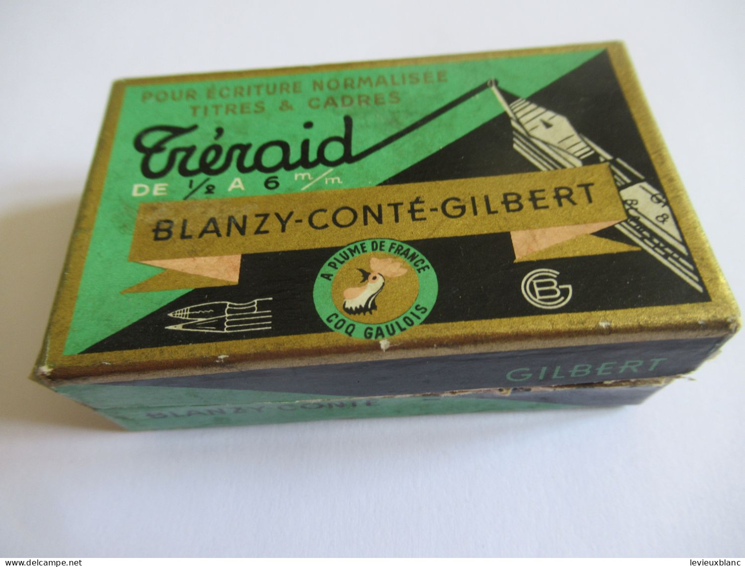 Gilbert & Blanzy-Poure/ Coq Gaulois /Tréraid /"N°1800 à 1805/ Avec 40 Plumes// Vers 1945 -1965    CAH358 - Federn