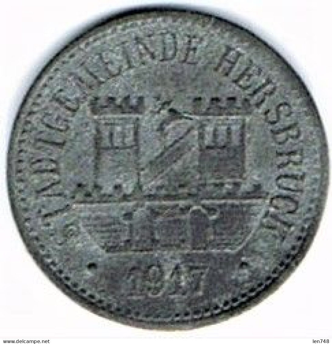 Nécessité Allemagne : 5 Pfennig 1917 Hersbruck - Notgeld