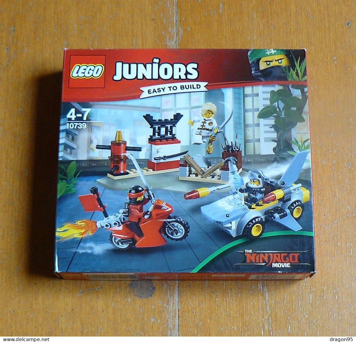 Lego Juniors 10739 : L'attaque Du Requin - Ninjago - Neuf En Boite - 2017 - Non Classificati