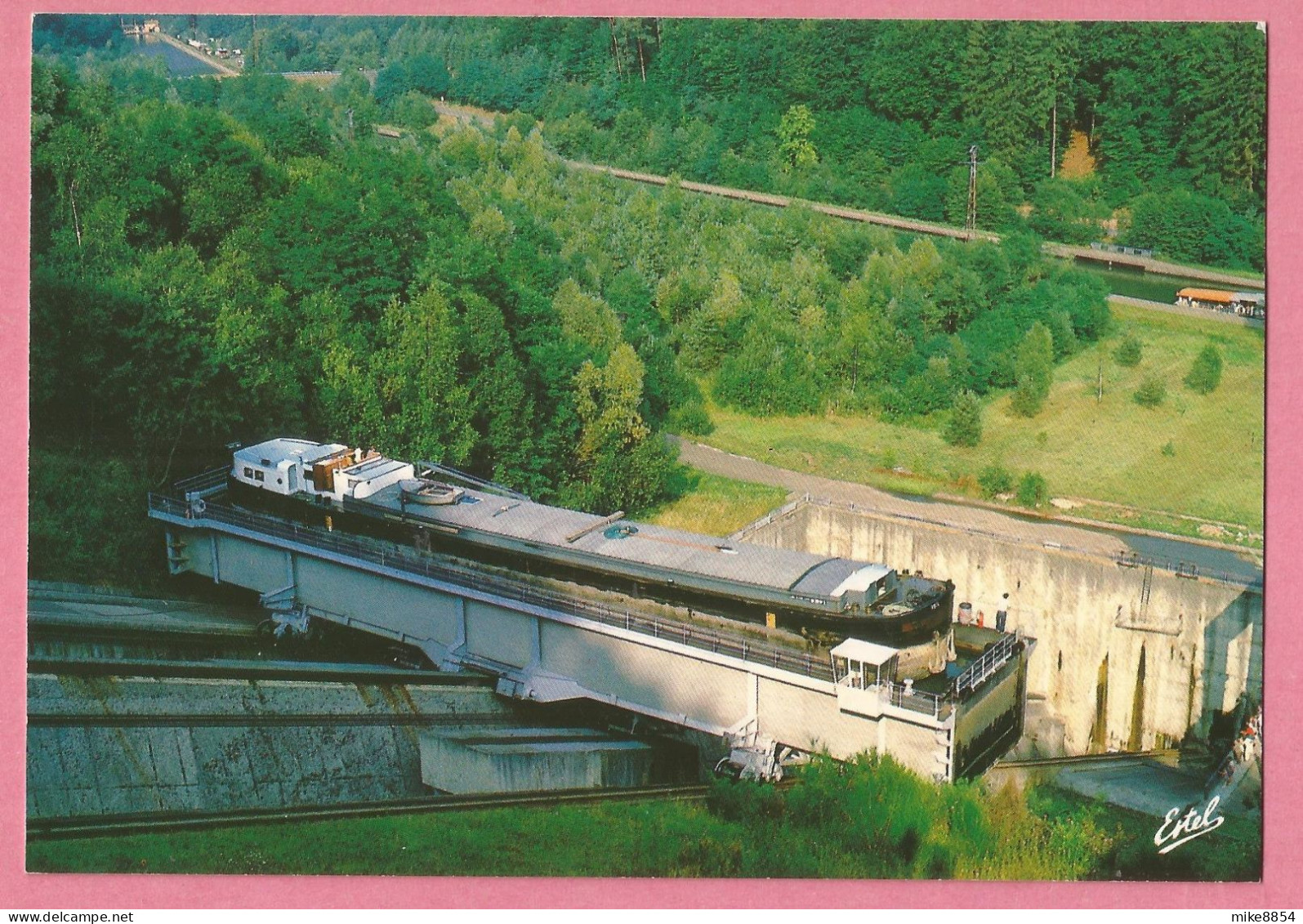 EP350  CP  SAINT-LOUIS - ARZVILLER   (Moselle)  Plan Incliné Transversal - Canal De La Marne Au Rhin - Péniche  ++++++ - Arzviller