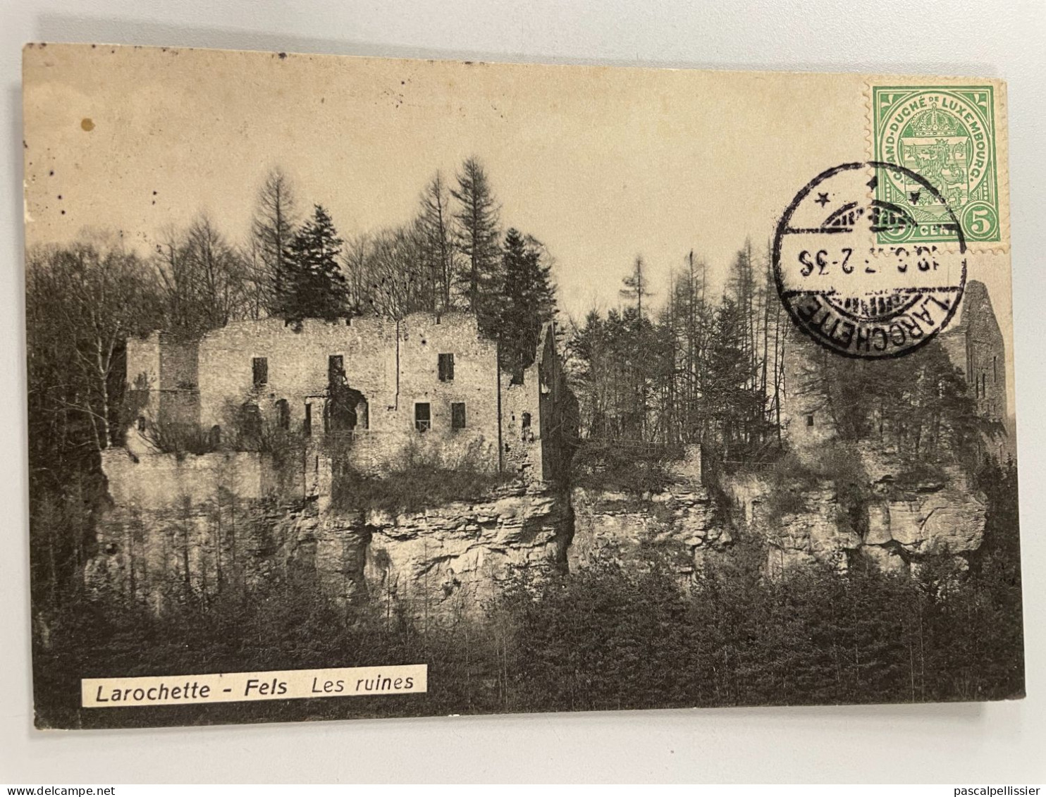 CPA - LUXEMBOURG - LAROCHETTE - Fels - Les Ruines - Fels