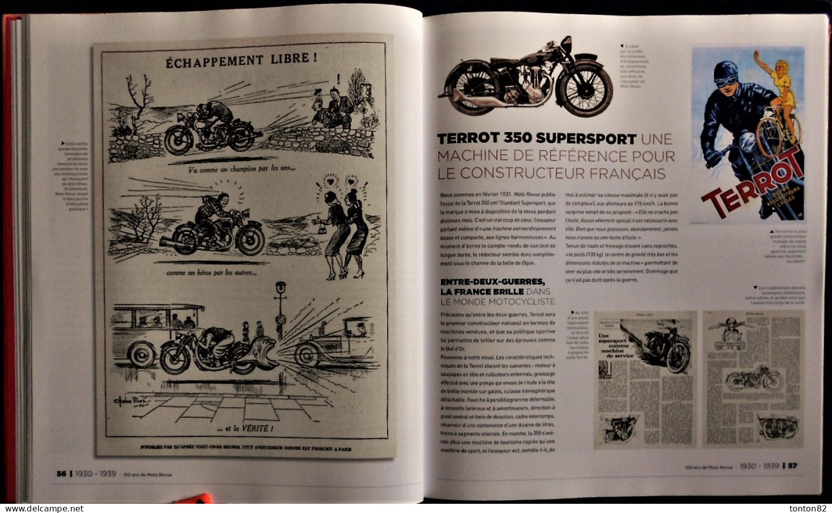 Christian Batteux - MOTO REVUE - 1913 / 2013 - 100 ans de MOTO - Hugo*Image - (2013) - Grand Format : 28.5 x 34 - 2.650g