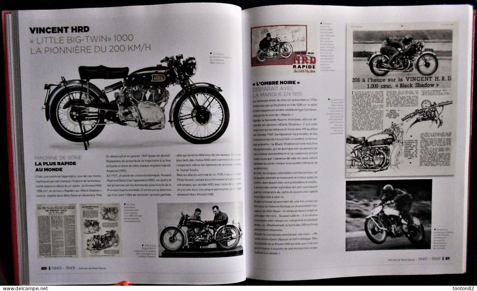 Christian Batteux - MOTO REVUE - 1913 / 2013 - 100 ans de MOTO - Hugo*Image - (2013) - Grand Format : 28.5 x 34 - 2.650g