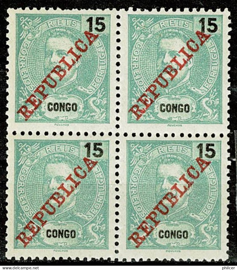 Congo, 1911, # 63, MH - Congo Portugais