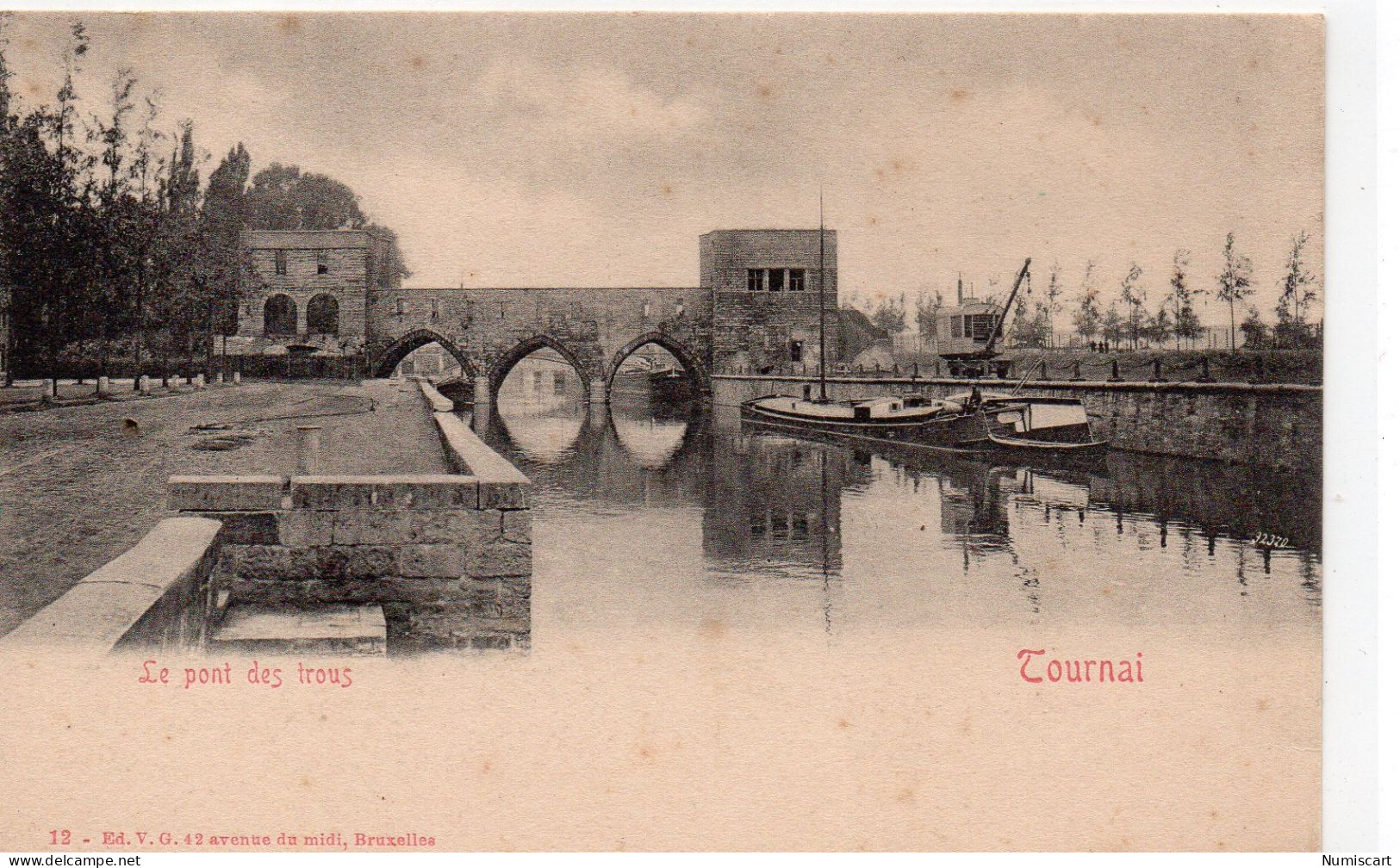 Péniches Batellerie Le Pont Des Trous Tournai - Péniches