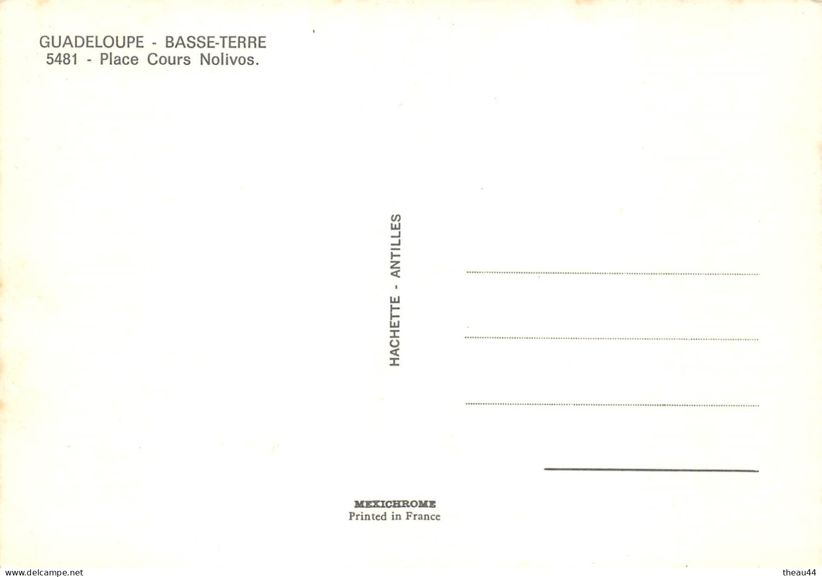 GUADELOUPE  -  Lot de 20 Cartes - Ste-Anne, Basse-Terre, Marie-Galante, Pointe-à-Pitre, St-Louis, Mairie, Hôtel, Pêche..