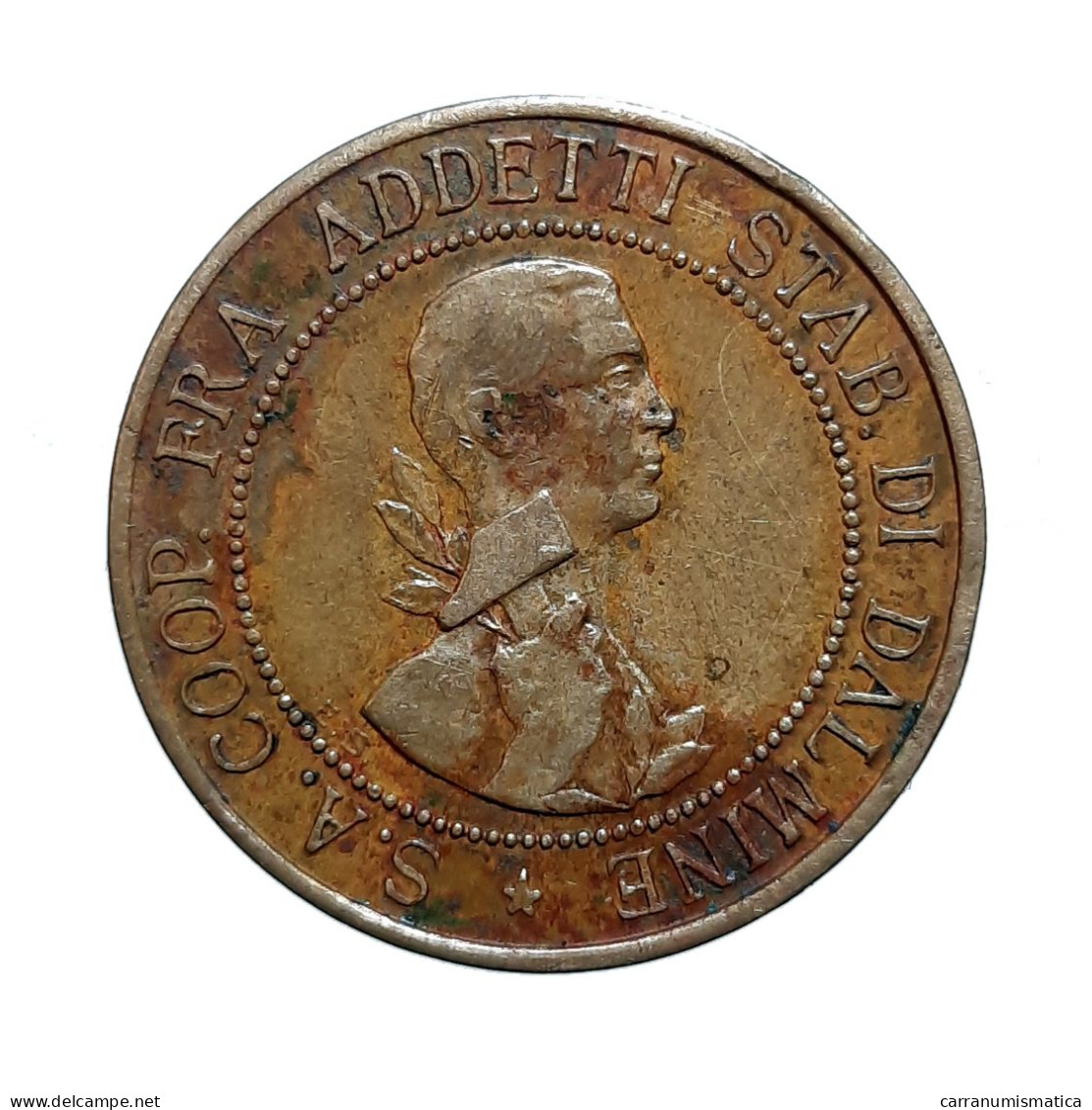 [NC] GETTONE ADDETTI STAB. DI DALMINE - 1 LIRA (nc8800) - Monedas/ De Necesidad