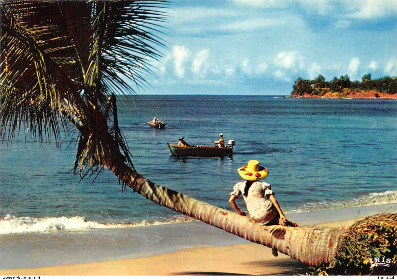 GUADELOUPE  -  Lot de 20 Cartes - Plages, Arbres, Fort St-Charles, Les Saintes, Iguane, Boeufs, Canne à Sucre, Soufrière