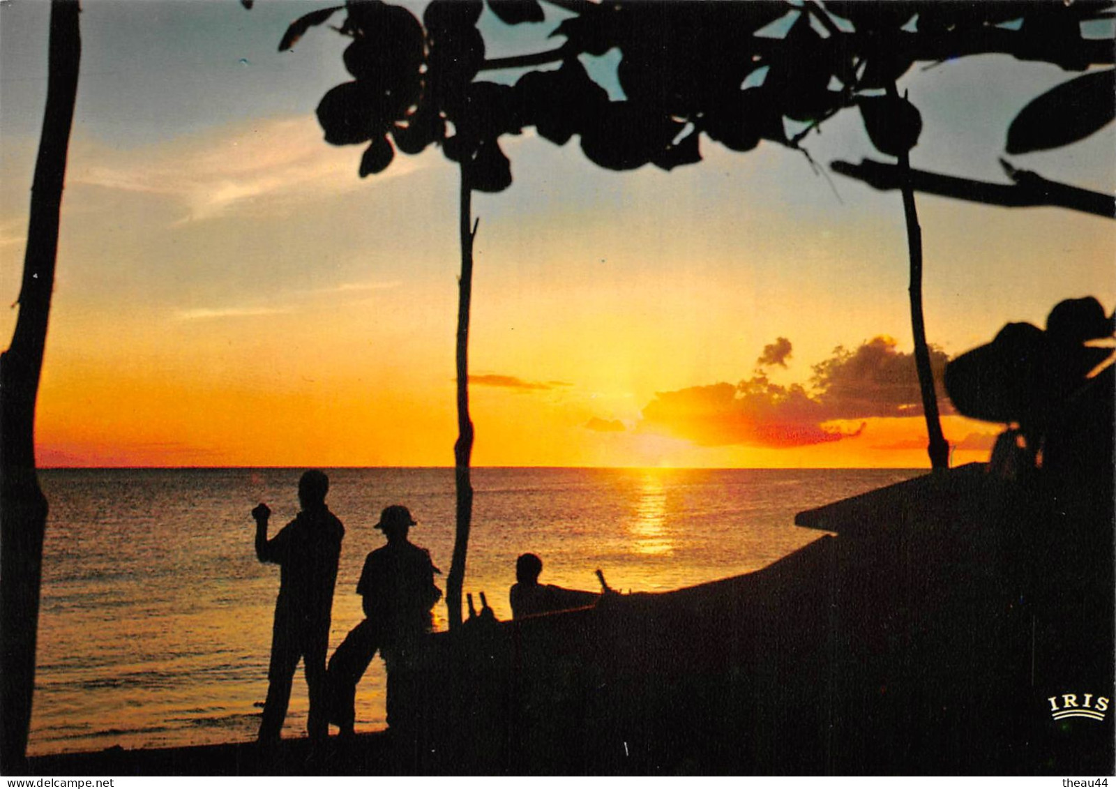 ¤¤   -   GUADELOUPE  -  Lot De 6 Cartes   -   Couchers De Soleil    -   ¤¤ - Autres & Non Classés