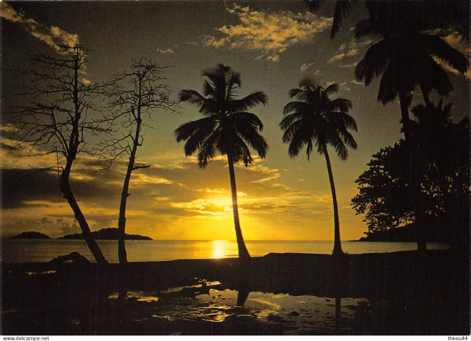 ¤¤   -   GUADELOUPE  -  Lot De 6 Cartes   -   Couchers De Soleil    -   ¤¤ - Autres & Non Classés