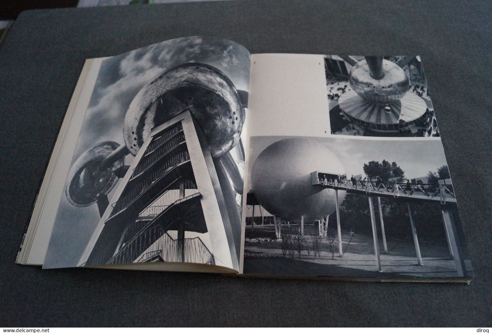 Images De L' Expo 58, Bruxelles - Edition Charles Dessart,87 Pages,27 Cm. Sur 21 Cm - Publicités