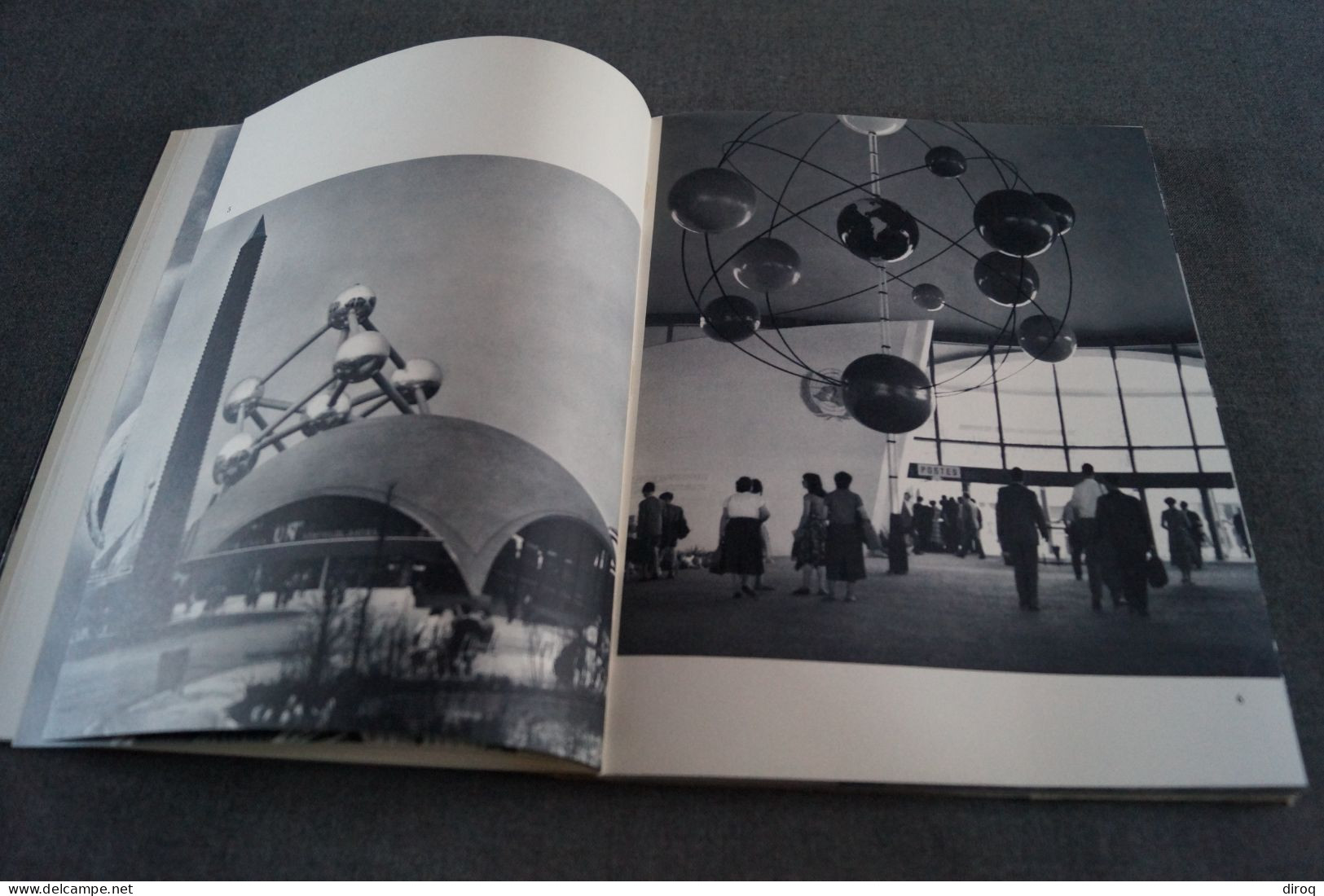 Images De L' Expo 58, Bruxelles - Edition Charles Dessart,87 Pages,27 Cm. Sur 21 Cm - Pubblicitari