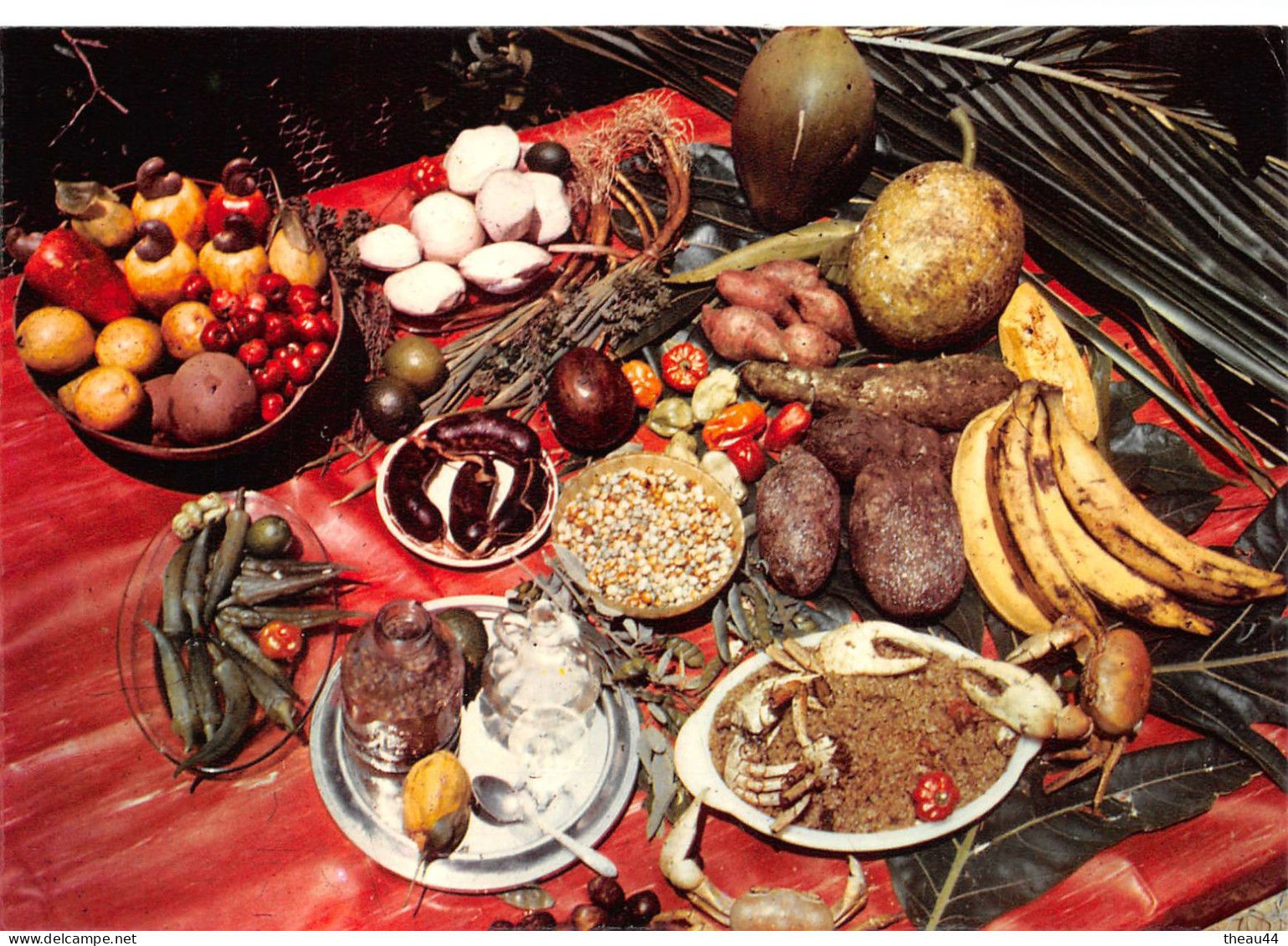 GUADELOUPE - Lot de 20 Cartes - Plages, Arbres, Fleurs, Fruits, Anse de la Perle, Flanboyants, ....