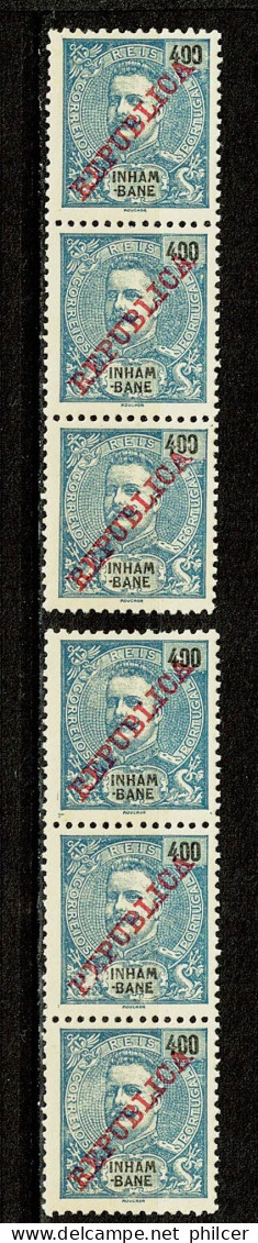 Inhambane, 1911, # 44, MH - Inhambane
