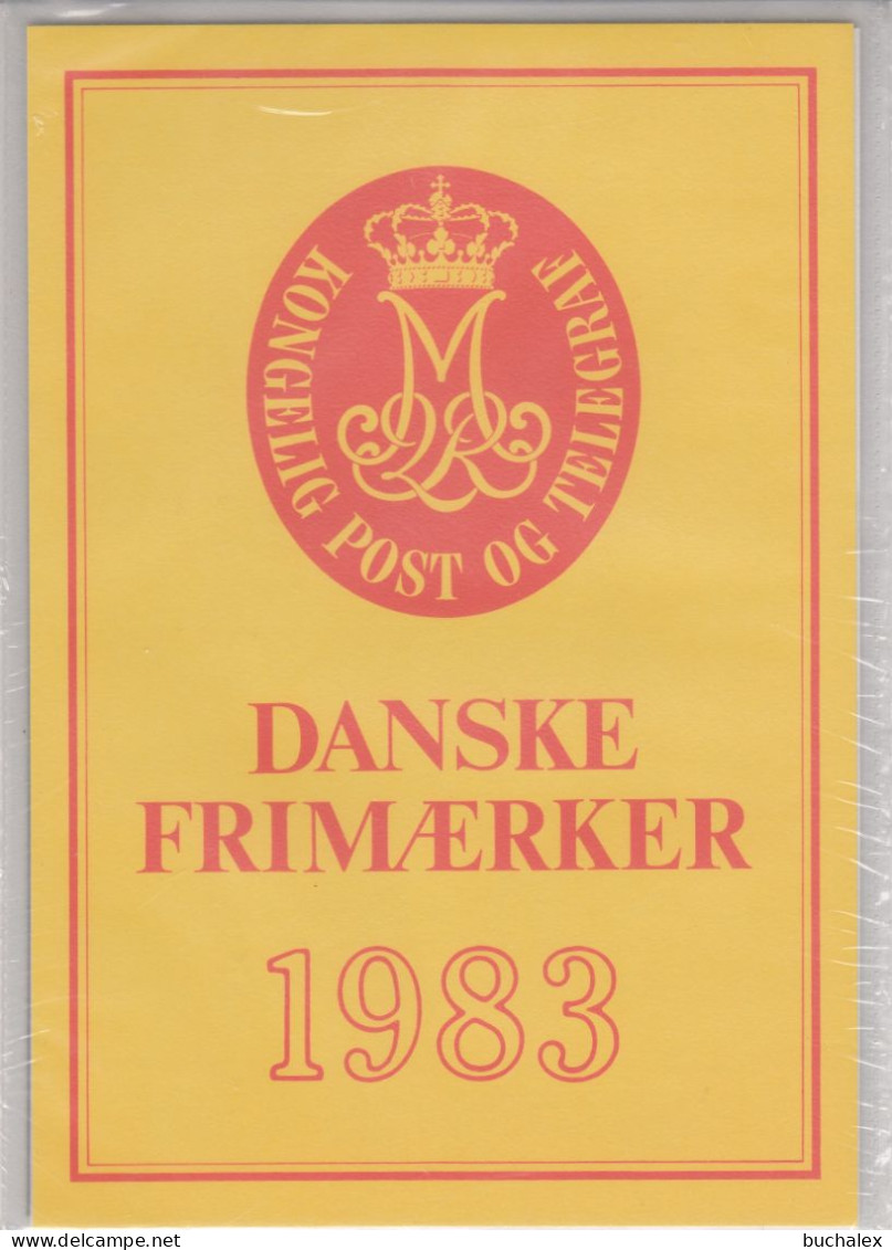 Danske Frimaerker Jahrbuch 1983 ** Postfrisch - Dänemark - Ganze Jahrgänge