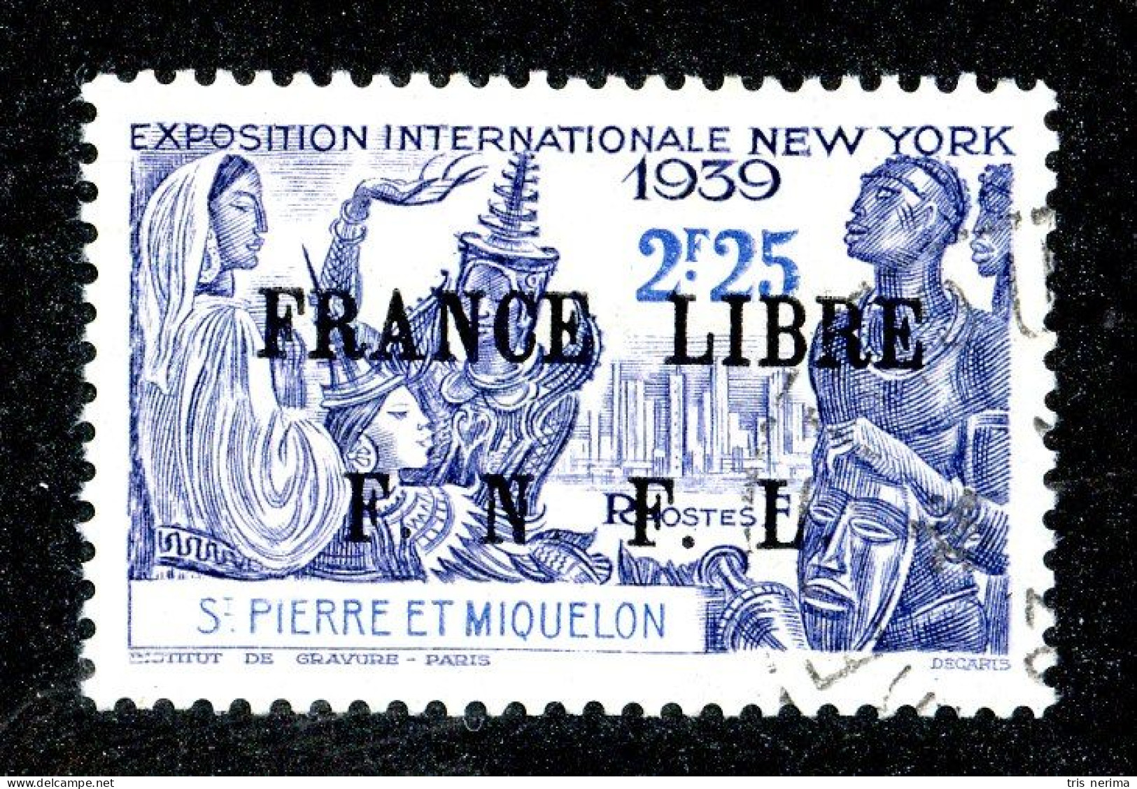 1140 Wx St Pierre 1941 YT 269 Used (Lower Bids 20% Off) - Oblitérés