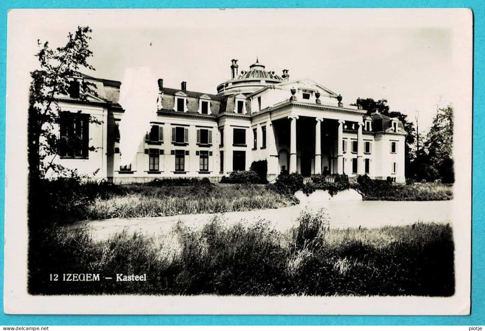 * Izegem - Iseghem (West Vlaanderen) * (Véritable Photographie Lits, Nr 12) Kasteel, Chateau, Castle, Schloss, Old, Rare - Izegem