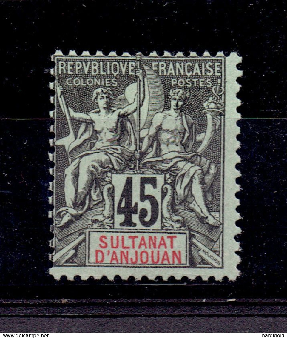 ANJOUAN - N°18 X TB - Unused Stamps