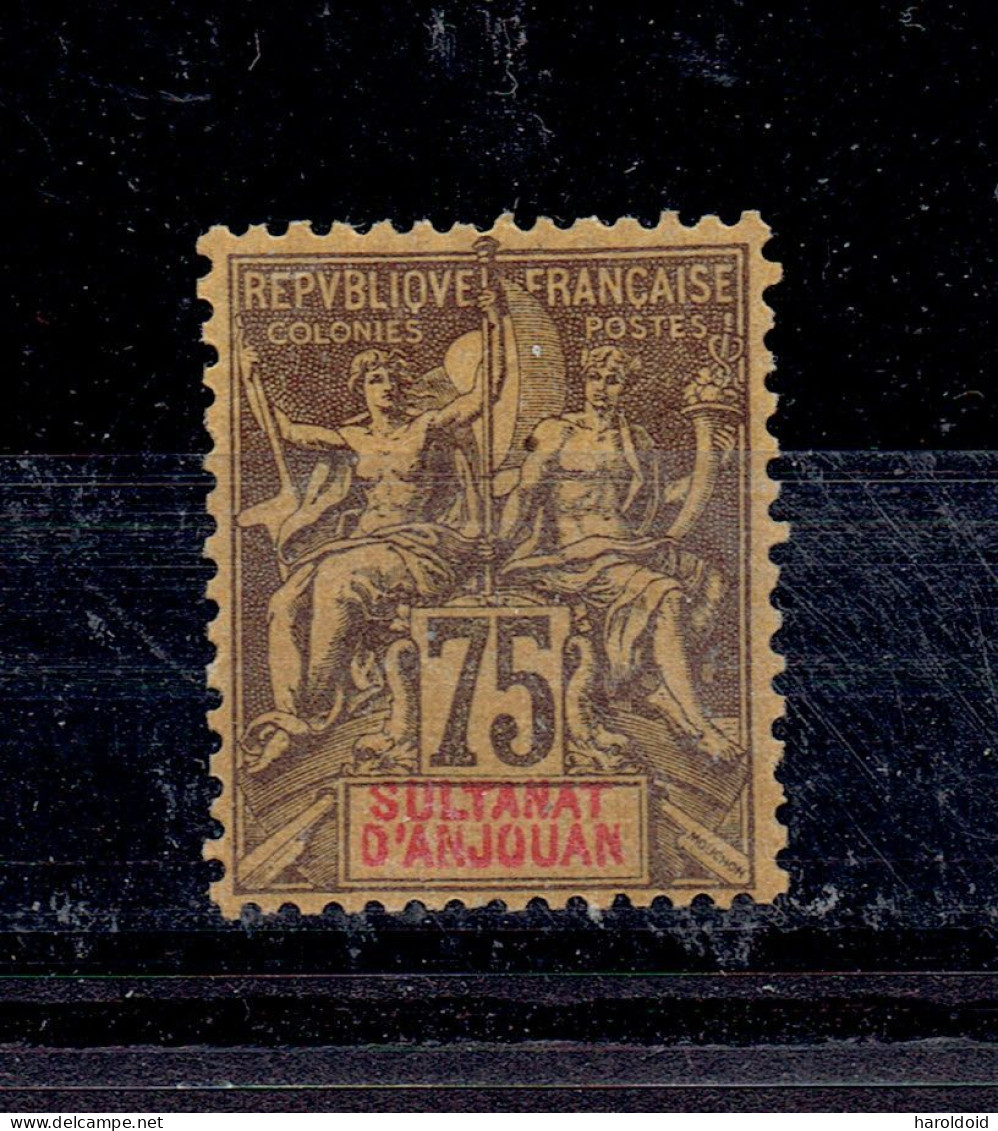 ANJOUAN - N°12 X TTB - Unused Stamps