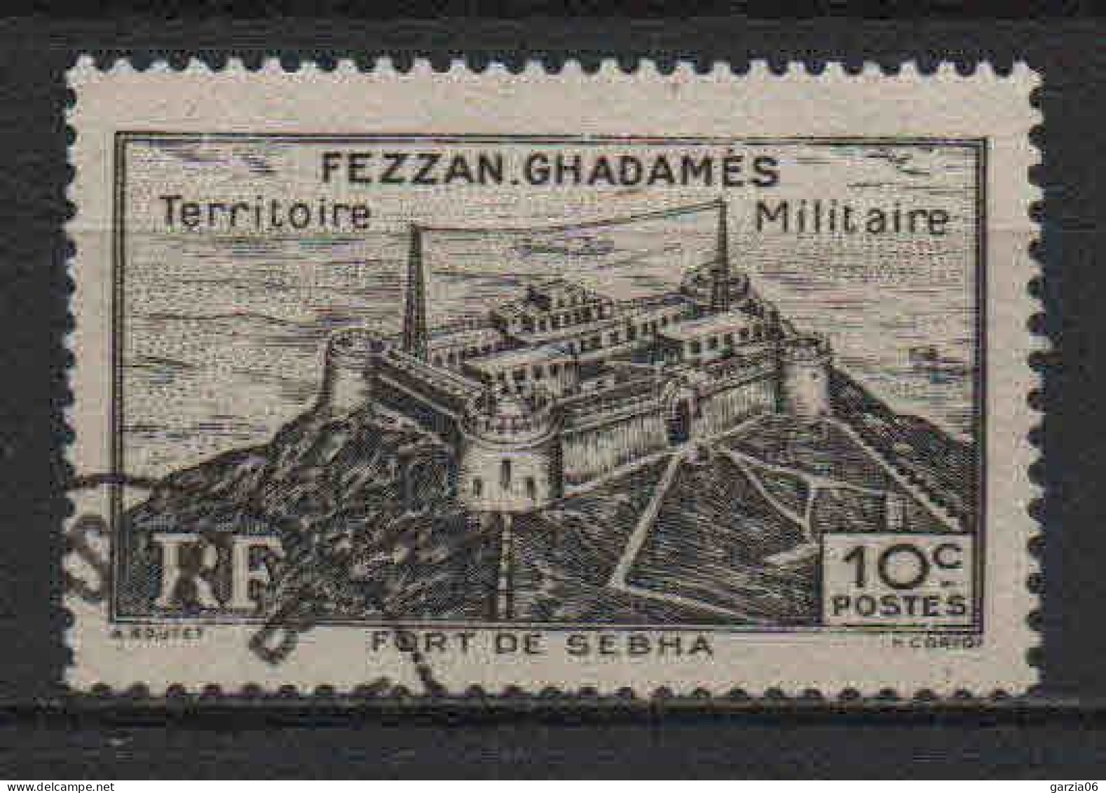 Fezzan  - 1946 -  Fort De Sebha - N°28 - Oblit - Used - Gebruikt