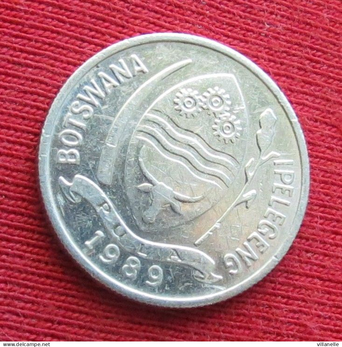 Botswana 1 Thebe 1989 KM# 3 Lt 680 *VT  Botsuana - Botswana