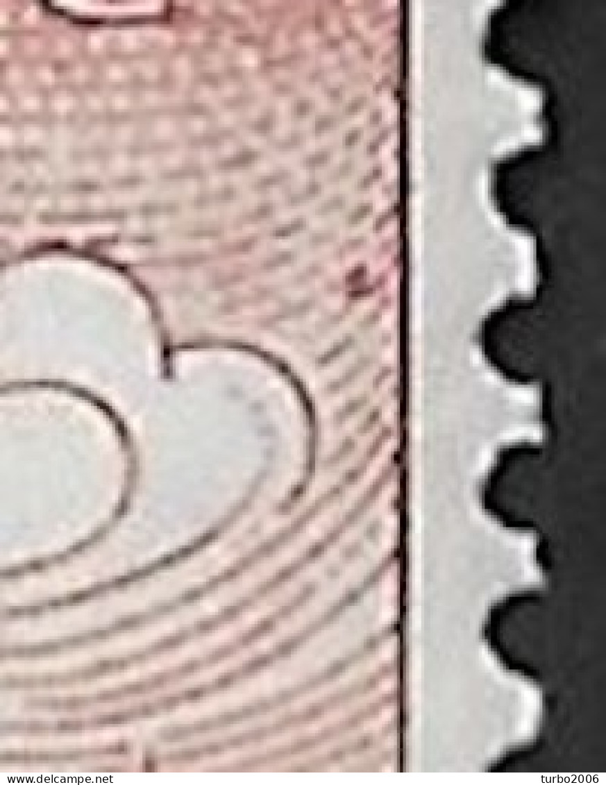 Plaatfout Rood Vlekje Rechts Achter De Wolk In 1955 Zomerzegels 7 + 5 Ct Rood NVPH 657 PM Postfris - Plaatfouten En Curiosa