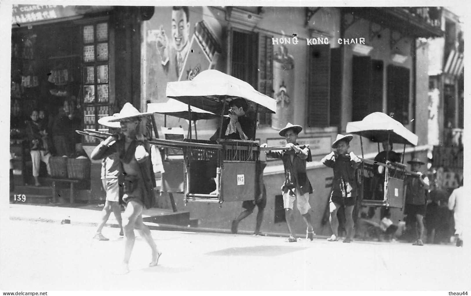 ¤¤  -   CHINE   -   HONG KONG    -   Carte-Photo    -    Chair     -   ¤¤ - China (Hongkong)