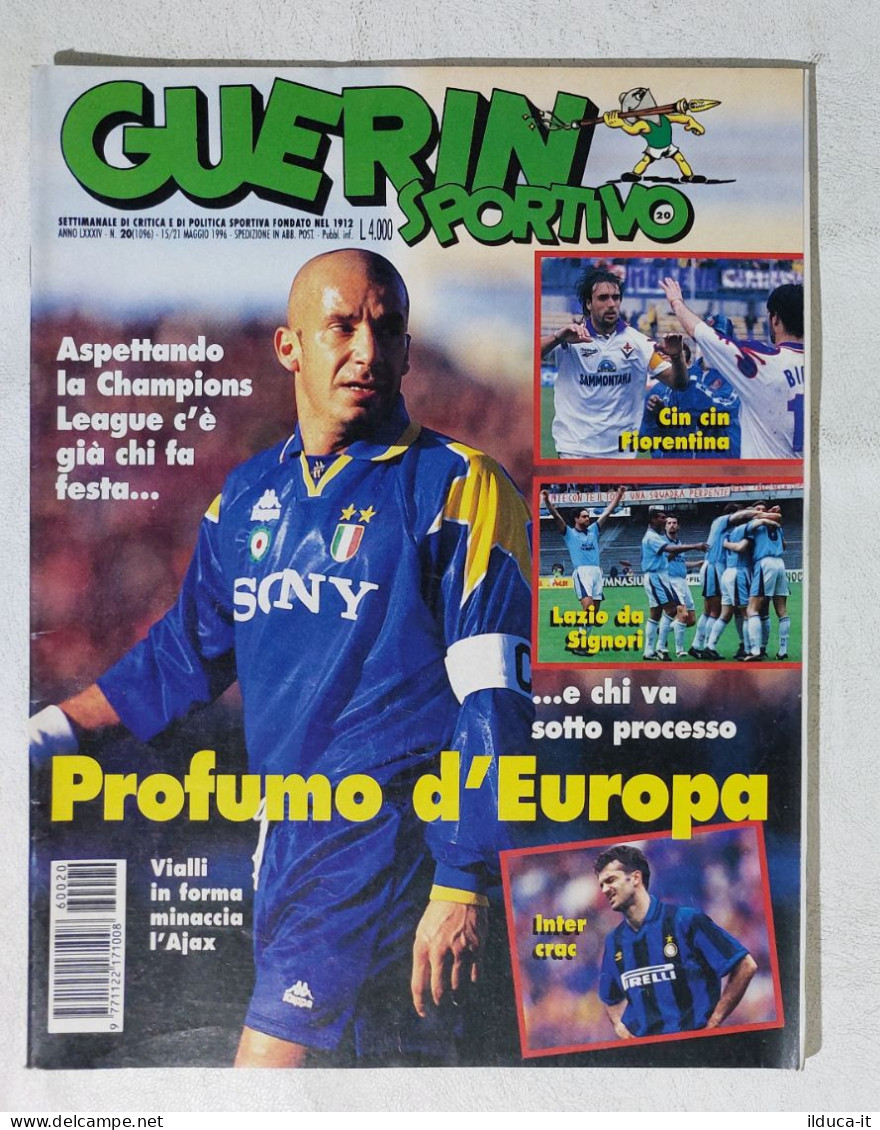 I115064 Guerin Sportivo A. LXXXIV N. 20 1996 - Vialli Signori Lazio Ajax - Deportes